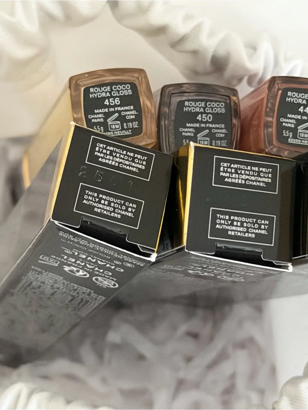 NWT Chanel Rouge Coco Hydra Gloss, 3 Different Colours